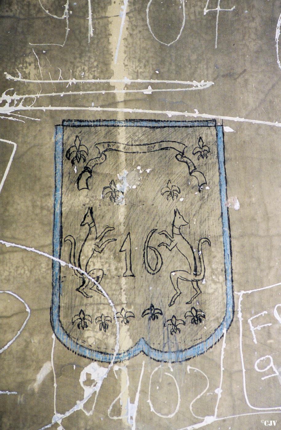 Ligne Maginot - LEMBACH - (Camp de sureté) - Un des dessins qui ornent le mess