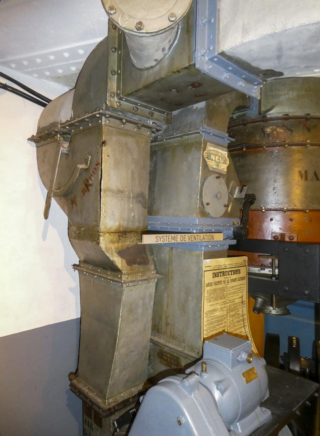 Ligne Maginot - ESCH - (Casemate d'infanterie - Double) - Ventilation de la casemate - ELLENA Daniel - CUNY Philippe