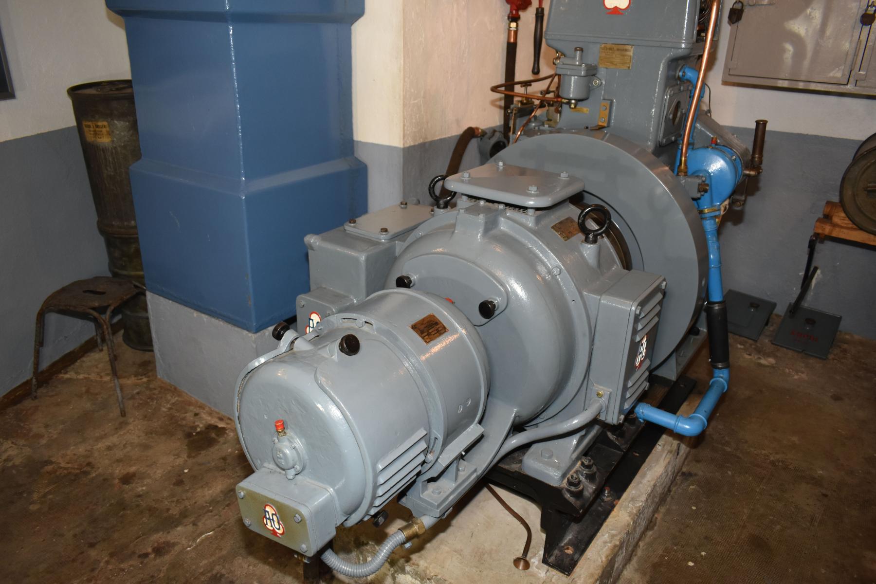 Ligne Maginot - OBERROEDERN SUD - RIEFFEL - (Casemate d'infanterie - Double) - Alternateur Atelier d'Orléans - Daniel Froehly