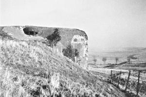 Ligne Maginot - FERMONT - A2 - (Ouvrage d'artillerie) - Le bloc 4 après les combats
La cloche JM