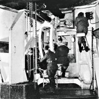 Ligne Maginot - FERMONT - A2 - (Ouvrage d'artillerie) - Bloc 4
L'une des pièces de 75 mle 32 sous casemate avec ses servants