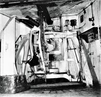 Ligne Maginot - FERMONT - A2 - (Ouvrage d'artillerie) - Bloc 4
L'une des pièces de 75 mle 32 sous casemate 