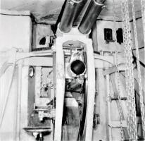 Ligne Maginot - Canon-obusier de 75 mm modèle 1932 sous casemate (75 32) - Ouvrage de Fermont bloc 4
Démontage du tube