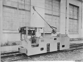 Ligne Maginot - SCHNEIDER-WESTINGHOUSE (SW) - Matériel électrique SW - Schneider-Westinghouse 
Locotracteur électrique type LM 1002 F