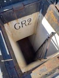 Ligne Maginot - GR2 - (Chambre de coupure) - L'accès à la chambre de coupure