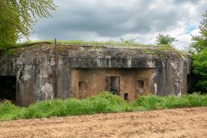 Ligne Maginot - ASCHBACH EST - O2 - (Casemate d'infanterie - Double) - Façade de l'entrée