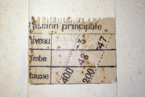 Ligne Maginot - ASCHBACH EST - O2 - (Casemate d'infanterie - Double) - Chambre de tir sud-est
Coordonnées de la mission de tir principale