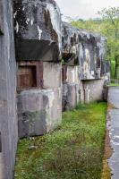 Ligne Maginot - HOCHWALD - (Ouvrage d'artillerie) - Bloc 12
Vue en enfilade du bloc et de son large fossé diamant