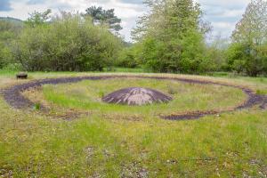 Ligne Maginot - HOCHWALD - (Ouvrage d'artillerie) - Bloc 14
Tourelle de 135 