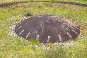 Ligne Maginot - HOCHWALD - (Ouvrage d'artillerie) - Bloc 14
Tourelle de 135 