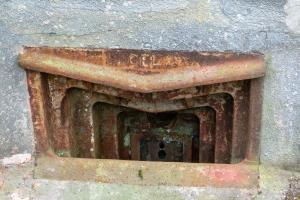 Ligne Maginot - HOCHWALD - (Ouvrage d'artillerie) - Bloc 16
Créneau pour mortier de 50