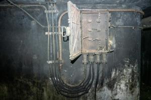 Ligne Maginot - CAVE A CANON - (Ouvrage d'infanterie) - Dans le couloir derrière la chambre de tir