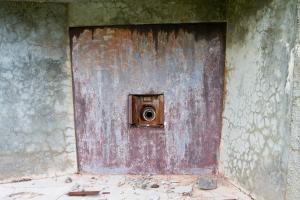 Ligne Maginot - LAVOIR - (Ouvrage d'artillerie) - Bloc 5
Créneau de 75 de droite