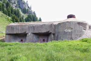 Ligne Maginot - LAVOIR - (Ouvrage d'artillerie) - Bloc 5
La casemate avec les deux 75