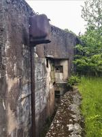 Ligne Maginot - LEMBACH - (Ouvrage d'infanterie) - Bloc 2
Façade de l'entrée et fossé diamant