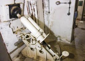 Ligne Maginot - SAINT GOBAIN - (Ouvrage d'infanterie) - Bloc 1
Etage supérieur
Mortier de 81 de gauche