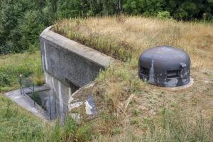 Ligne Maginot - SAINT GOBAIN - (Ouvrage d'infanterie) - Bloc 1
Créneaux de 81 surmontés par la cloche GFM