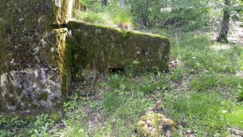 Ligne Maginot - CB225 - BOIS DE CATTENOM 03 - (Blockhaus pour arme infanterie) - Le créneau de l'annexe