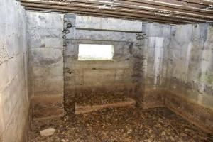 Ligne Maginot - CB286 - BOIS DE CATTENOM 04 - (Blockhaus pour canon) - Chambre de tir inachevée.