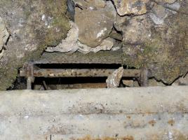 Ligne Maginot - FERME DU BOIS DU FOUR - O10 - (Observatoire d'artillerie) - La passerelle est encore là
