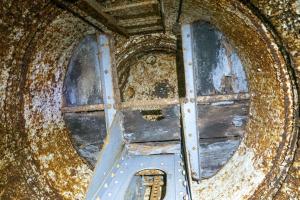 Ligne Maginot - SCHOENENBOURG - (Ouvrage d'artillerie) - Entrée des hommes
Dans l'une des cloches GFM