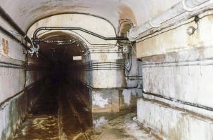 Ligne Maginot - SCHOENENBOURG - (Ouvrage d'artillerie) - Galerie des avants en 1979