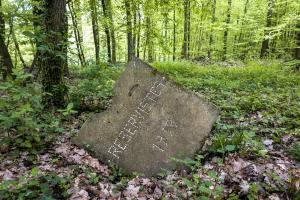 Ligne Maginot - MEMMELSHOFFEN (22° RIF) - (PC de Sous-Secteur) - La plaque d'égout vue en avril 2023