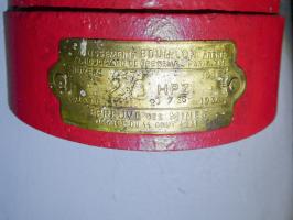 Ligne Maginot - OBERROEDERN SUD - RIEFFEL - (Casemate d'infanterie - Double) - Extincteur des Etbs. BOUILLON FRERES