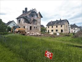 Ligne Maginot - LEITERSWILLER - (Cité Cadres) - Bâtiments en cours de démolition