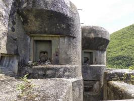 Ligne Maginot - CASTILLON (CN) - EO8 - (Ouvrage d'artillerie) - Bloc 3
Les deux canons de 75 Mle 29