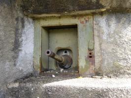 Ligne Maginot - CASTILLON (CN) - EO8 - (Ouvrage d'artillerie) - Bloc 3
Canons de 75 Mle 29 gauche