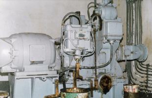 Ligne Maginot - CASTILLON (CN) - EO8 - (Ouvrage d'artillerie) - La machinerie des monte-charges