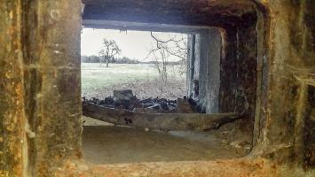 Ligne Maginot - 22/3 - GERSTHEIM - (Casemate d'infanterie - double) - Vue vers le nord