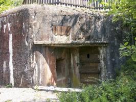 Ligne Maginot - 16/3 - KILSTETT - (Casemate d'infanterie - Double) - L'entrée avant le dégagement de la casemate