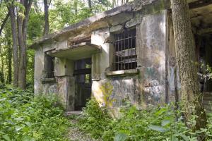 Ligne Maginot - SUNDHOUSE - (Stand de tir) - Façade avant de la partie tir mitrailleuse/FM