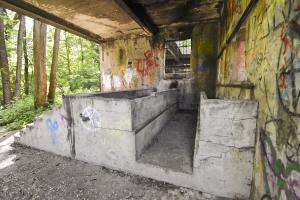 Ligne Maginot - SUNDHOUSE - (Stand de tir) - Pas de tir pour canon de campagne