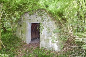 Ligne Maginot - SUNDHOUSE (I/42° RIF PUIS I/242° RI) - (PC de Quartier) - Façade nord de l'abri