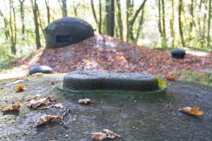 Ligne Maginot - BOUSSE - A24 - (Ouvrage d'infanterie) - Bloc 1
Cloche VDP
Volet obturateur de l'orifice du périscope