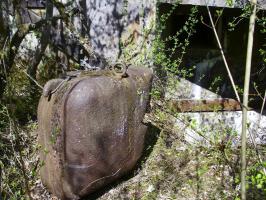 Ligne Maginot - COUCOU - A20 - (Ouvrage d'infanterie) - Bloc 2
Le caisson blindé pour projecteur extérieur