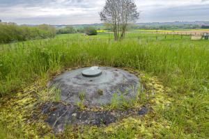 Ligne Maginot - HATTEN - O1 - (Observatoire d'artillerie) - Cloche VP
