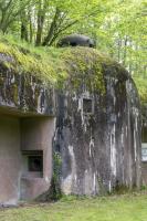 Ligne Maginot - HEIDENBUCKEL - (Abri) - La caponnière centrale surmontée de l'unique cloche GFM