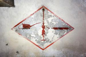 Ligne Maginot - HEIDENBUCKEL - (Abri) - Fresque dans la salle des machines