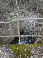 Ligne Maginot - VF60 - ANTENNE DE L'OUVRAGE DU HOCHWALD - (RESEAU - Voie 60 - Antenne ou rocade ferroviaire) - 30 - PONT de LAMPERTSLOCH
Les barrières sont encore présentes d'un côté du pont