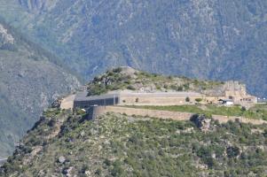 Ligne Maginot - RIMPLAS (RS) - (Ouvrage d'artillerie) - Vue depuis le Sud-Est (prise depuis la piste qui monte de Marie à la Serena)