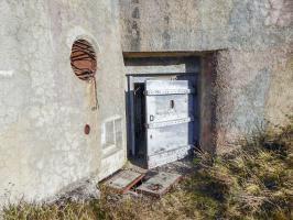 Ligne Maginot - RIMPLAS (RS) - (Ouvrage d'artillerie) - Bloc 2
L'issue de sortie des mortiers Stokes de la plateforme B