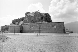 Ligne Maginot - RIMPLAS (RS) - (Ouvrage d'artillerie) - Bloc 5 et mur d'escarpement