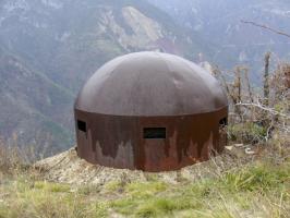 Ligne Maginot - RIMPLAS (RS) - (Ouvrage d'artillerie) - Vue de l'une des fausses cloches