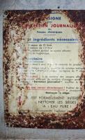 Ligne Maginot - RIMPLAS (RS) - (Ouvrage d'artillerie) - Latrines 
Consignes d'utilisation 