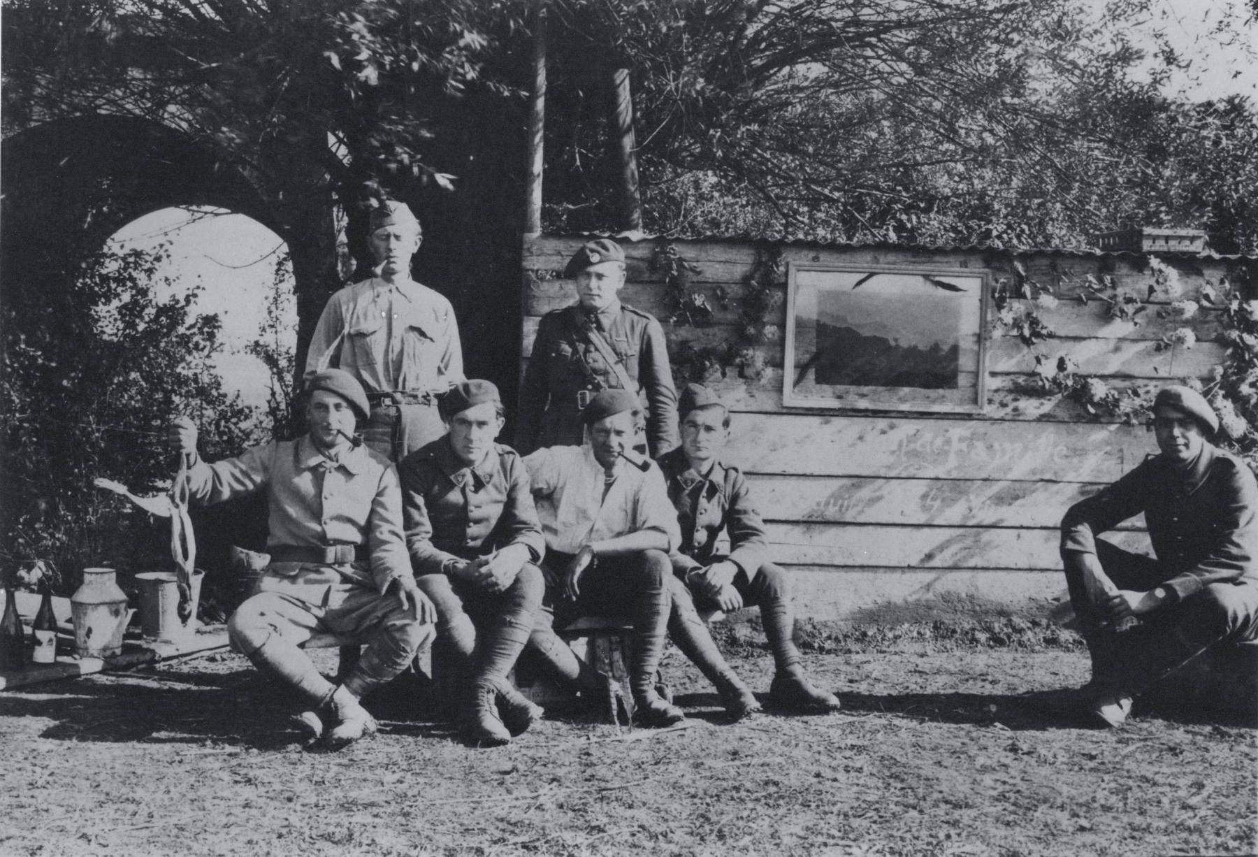 Ligne Maginot - 2° Régiment du Génie (2° RG) - Cantonnement de l'une des unités 