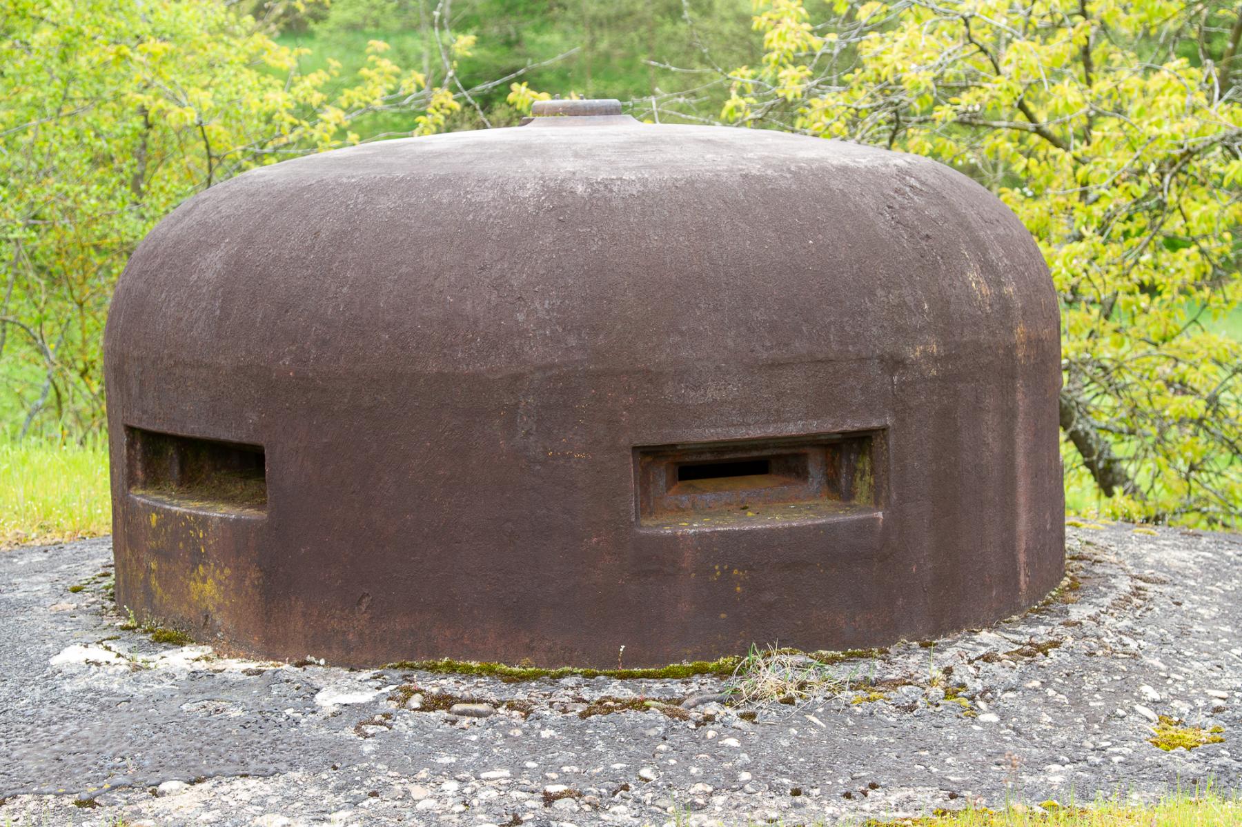 Ligne Maginot - HOCHWALD - (Ouvrage d'artillerie) - Bloc 12
Cloche Observatoire - Michel Teiten